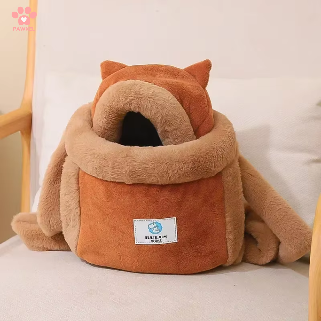 Warm Plush Backpack