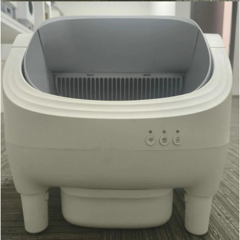 New Open Smart Cat Litter Box, Electric Cat Toilet, Oversized Automatic Shit Shoveling Machine, Automatic Cat Litter Box