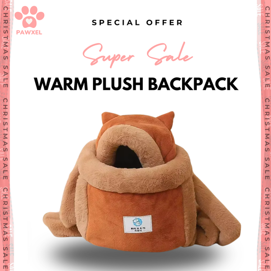 Warm Plush Backpack