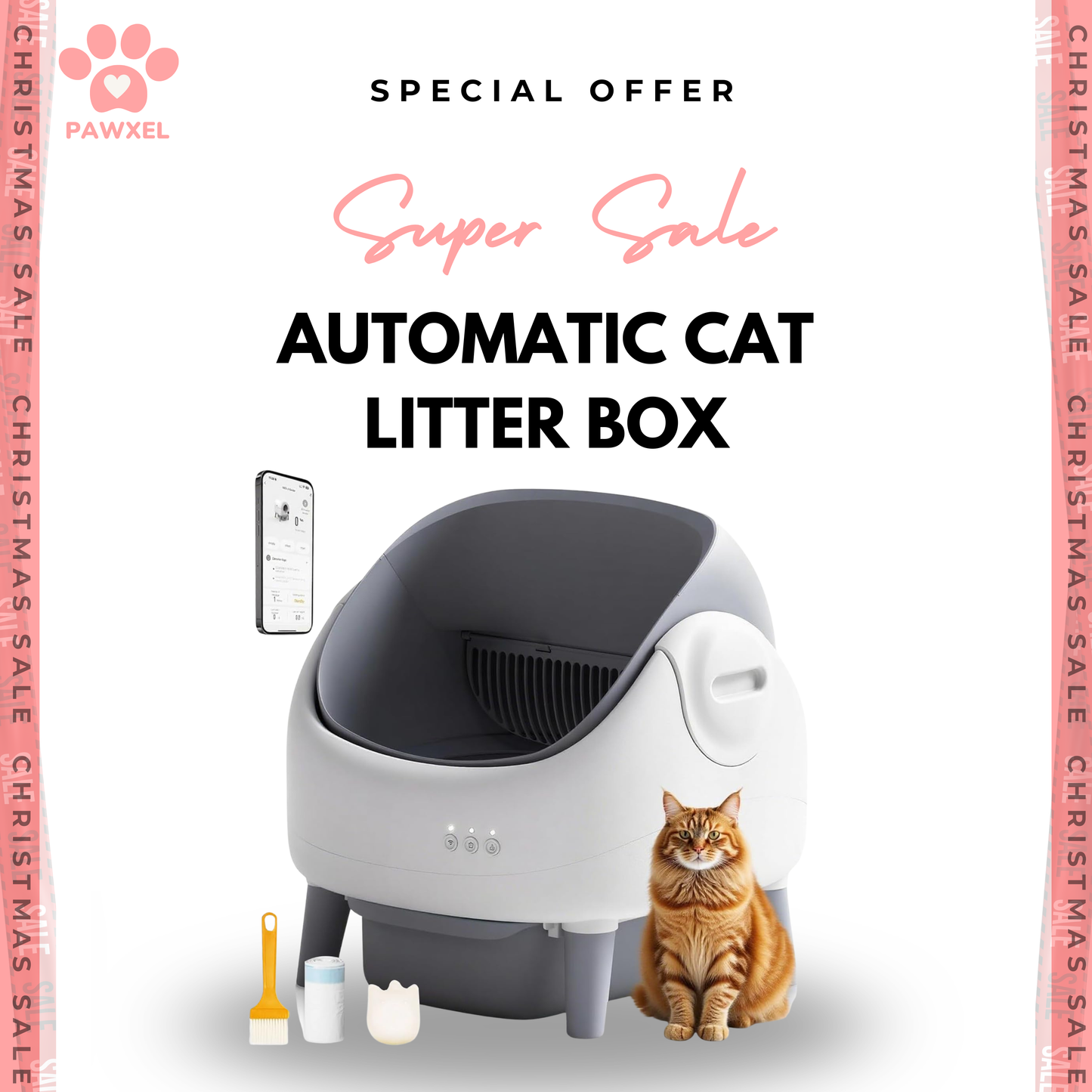 Automatic Cat Litter Box