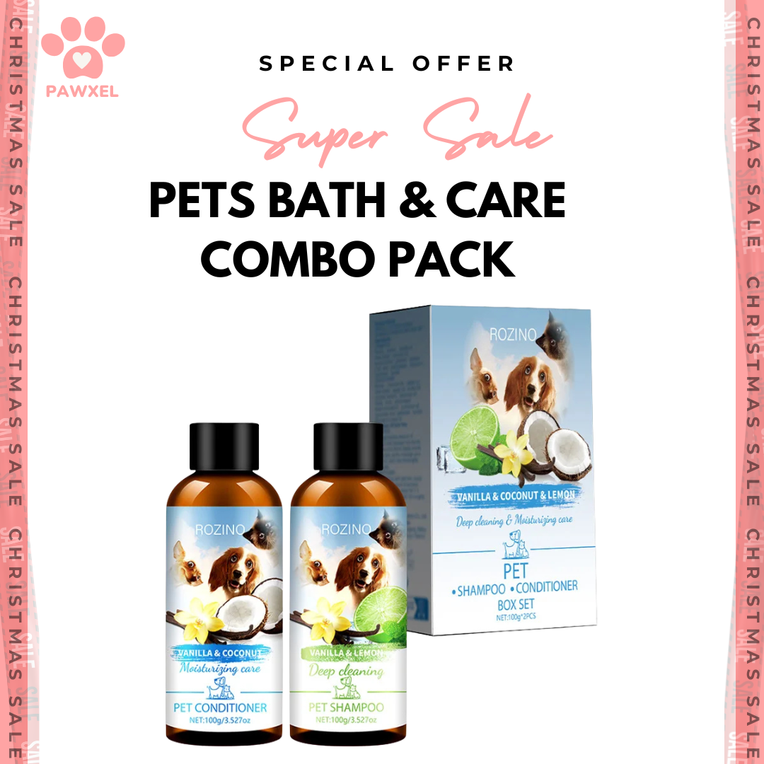 Pets Shower Gel Conditioner Combo Pack