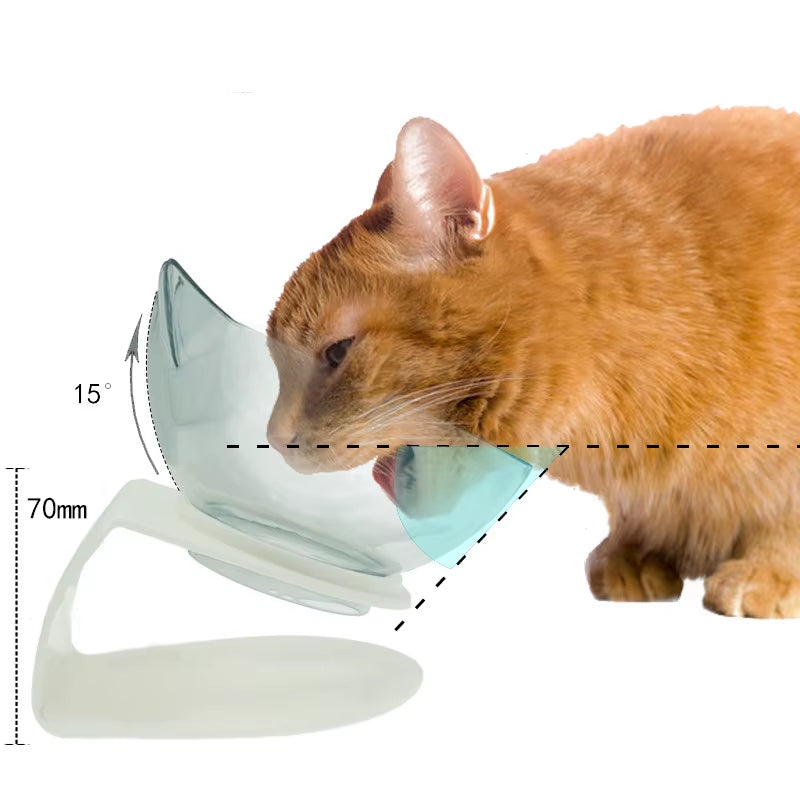 Non-Slip Double Cat Bowl Dog Bowl with Stand Pet Feeding Cat Water Bowl for Cats Food Pet Bowls for Dogs Feeder Product Supplies